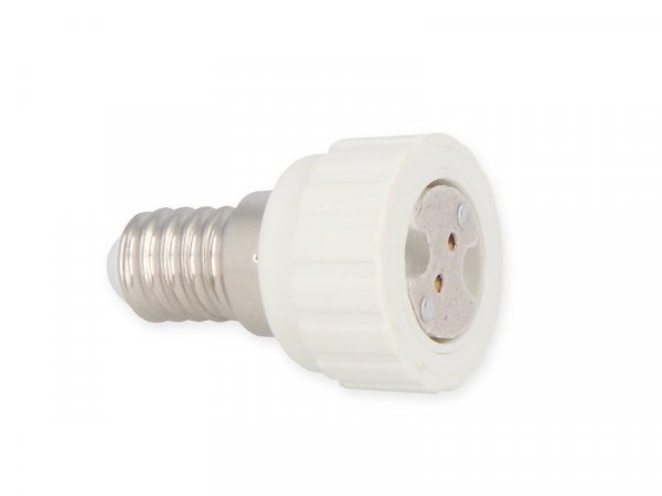cofi1453® E14 auf MR16 Sockel Fassung Adapter LED Lampensockel Lampenfassung Erweiterung 230V für LED Leuchtmittel Glühirnen
