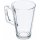Pasabahce, 2-er Set Vela Style 55201 Tee oder Kaffee Glastasse mit Henkel, ca. 250 ml Fassungsvermögen