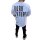 Megaman "DARK FUTUTE" Oversize T-Shirt Herren Sommer Longtee Print Premium Qualität Basic Shirt Weiß