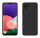 cofi1453® Silikon Hülle Basic kompatibel mit Samsung Galaxy A22 5G (A226B) Case TPU Soft Handy Cover Schutz Schwarz