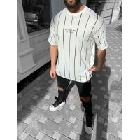 Herren T-Shirt Oversize Shirt Long-Shirt Tee Sommer Shirt...