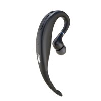 XO Bluetooth Headset Ohrhörer BE15 V5.0 120mAh Musik-Player, 360 Stereo Sound, schwarz