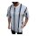 Herren T-Shirt Oversize Shirt Long-Shirt Tee Sommer Shirt Gestreift Modern Mode Fashion gestreift für Herren Grau