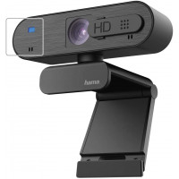 Hama Webcam C-600 Pro 1080p Full HD mit Stereo Mikrofon (PC Webcam mit Autofokus und intelligenter Belichtung für Homeoffice und Gaming, 360 Grad schwenkbar, mit Kamera-Abdeckung, 1/4 Zoll Gewinde für Stative)