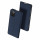 Buch Tasche kompatibel mit SAMSUNG GALAXY A22 4G (A225F) Handy Hülle Etui Brieftasche Schutzhülle mit Standfunktion, Kartenfach Blau
