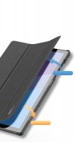 Dux Ducis Hartschale mit Smart Sleep und integrierter Standfunktion Etui Schutz Hülle Tasche Cover kompatibel mit LENOVO TAB M10 FHD Plus 10.3" Schwarz
