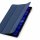 Dux Ducis Buch Tasche Hartschale mit Smart Sleep Standfunktion kompatibel mit SAMSUNG GALAXY TAB A7 LITE (T220) Tablet Hülle Etui Brieftasche Schutzhülle Blau