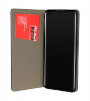 cofi1453® Buch Tasche "Smart" kompatibel mit Oppo Find X2 Pro Handy Hülle Etui Brieftasche Schutzhülle mit Standfunktion, Kartenfach Schwarz