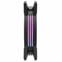 darkFlash C6 3-in-1 Computer Lüfter Kit Gaming Gamer 3 x 120x20 Kühler RGB Beleuchtet Aurora Spectrum