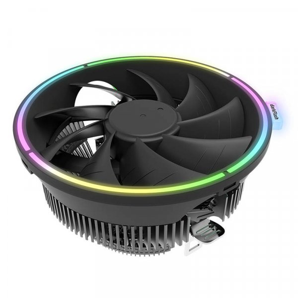 Darkflash Darkvoid Aigo RGB CPU Kühler kompatibel mit Intel & AMD CPU-Kühler Fan Beleuchtet