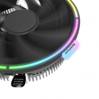 Darkflash Darkvoid Aigo RGB CPU Kühler kompatibel mit Intel & AMD CPU-Kühler Fan Beleuchtet