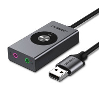Ugreen 7.1 externe Soundkarte Musik USB Adapter mit...