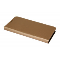cofi1453 Buch Tasche "Smart" kompatibel mit SAMSUNG GALAXY A22 4G ( A225F ) Handy Hülle Etui Brieftasche Schutzhülle mit Standfunktion, Kartenfach Gold