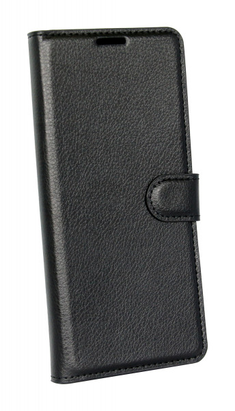 cofi1453® Buch Tasche "Fancy" kompatibel mit ZTE AXON 30 ULTRA Handy Hülle Etui Brieftasche Schutzhülle mit Standfunktion, Kartenfach Schwarz