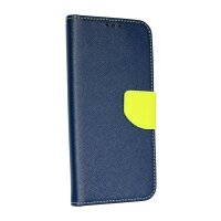 cofi1453® Buch Tasche "Fancy" kompatibel mit XIAOMI REDMI NOTE 10 Handy Hülle Etui Brieftasche Schutzhülle mit Standfunktion, Kartenfach Blau-Grün