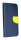 cofi1453® Buch Tasche "Fancy" kompatibel mit XIAOMI REDMI NOTE 10S Handy Hülle Etui Brieftasche Schutzhülle mit Standfunktion, Kartenfach Blau-Grün