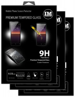 cofi1453 3X Panzer Schutz Glas 9H Tempered Glass Display Schutz Folie Display Glas Screen Protector kompatibel mit Sony Xperia 10 III