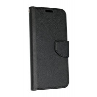 cofi1453® Buch Tasche "Fancy" kompatibel mit XIAOMI MI 11 LITE Handy Hülle Etui Brieftasche Schutzhülle mit Standfunktion, Kartenfach Schwarz