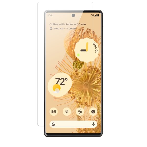 cofi1453® Schutzglas 9H kompatibel mit Google Pixel 6 Pro Displayschutzfolie Panzerfolie Passgenau Glas