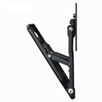 Hama No-Gap Samsung TV-Halterung für Q7, Q8, Q9 (43-65 Zoll) Max 50kg Ultra Slim Samsung Wandhalterung 32 ° Neigung mit TILT-Funktion - Schwarz