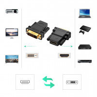 Ugreen HDMI Adapter (weiblich) auf DVI 24 + 1...