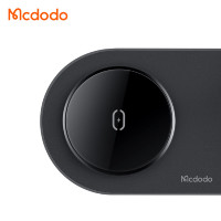 Mcdodo 3in1 Magnetisch Qi Wireless Charger Ladestation kompatibel mit Smartphone, Watch, TWS-Kopfhörer, Schwarz
