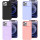 cofi1453® 360 Grad Schutz CamShield Silikon Cover Case Slim Handyhülle Schutzhülle mit Kameraschutz Kameraabdeckung kompatibel mit iPhone 11