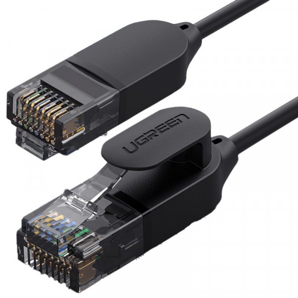 Ugreen Netzwerkkabel flaches LAN Kabel Internetkabel Ethernet patchcord RJ45 Cat 6A UTP 1000Mbp
