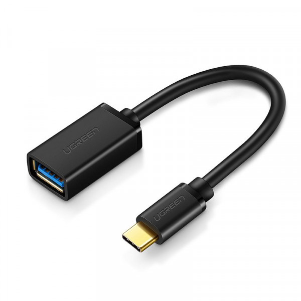 Ugreen Adapter OTG Kabel USB 3.0 auf USB Typ C Konverter Kabel Stecker schwarz
