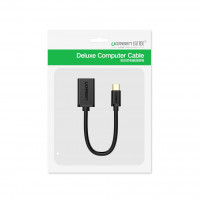 Ugreen Adapter OTG Kabel USB 3.0 auf USB Typ C Konverter Kabel Stecker schwarz