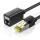 Ugreen Verlängerungskabel Ethernet RJ45 Cat 7 10000Mbps / 10Gbps Adapter Internetadapter schwarz