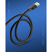 Ugreen 1,5m Kabel Verlängerungsadapter USB 3.0 (weiblich) - USB 3.0 (männlich) Kabel für Computer, Smartphones USB-Adapter schwarz