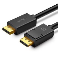 Ugreen Kabel DisplayPort 1.2 4K Kabel 2 m vergoldet Monitorkabel Anschlusskabel schwarz