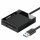 Ugreen 4in1 USB 3.0 SD / micro SD / CF / MS Kartenleser Cardreader Speicherkartenleser Multi Adapter schwarz