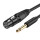 Ugreen Audiokabel Mikrofonkabel zu XLR Mikrofon (weiblich) - 6,35 mm Klinke (männlich) Adapter Kabel