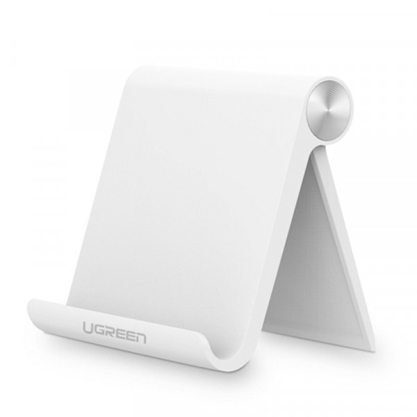 Ugreen Handy Halterung Smartphone Halter Tisch Ständer Handystand Universal für Smartphones & Tablets Weiß