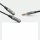 Ugreen Kabel AUX Verlängerungskabel 3,5mm Miniklinke 0,2m Audioadapter Splitter für TV, Lautsprecher, Verstärker schwarz