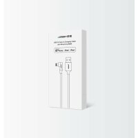 Ugreen 90 Grad 1M MFI 2,4A Ladekabel Winkel USB Kabel abgewinkelt Nylon geflochten Schnellladegerät Daten Sync L Form Kabeladapter für iPhone Modelle