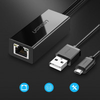 Ugreen externer Micro-USB 100Mbps Netzwerkadapter...