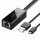 Ugreen externer Micro-USB 100Mbps Netzwerkadapter für Chromecast 1m Adapter Splitter schwarz