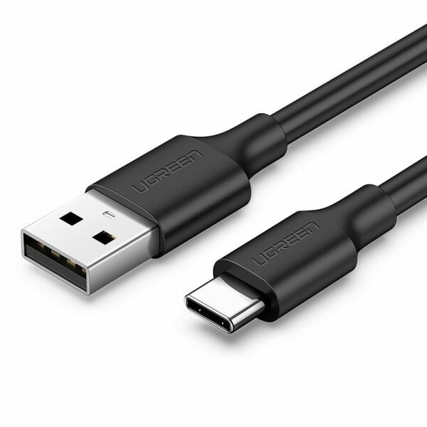 Ugreen Kabel USB - USB Typ-C 3A 3 Meter Datenkabel Kabel USB-C Ladeadapter schwarz