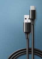 Ugreen Kabel USB - USB Typ-C 3A 3 Meter Datenkabel Kabel USB-C Ladeadapter schwarz
