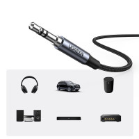 Ugreen Typ-C auf Aux Audio 3,5mm Jack Anschluss Handy Adapter Kabel Smartphone in Schwarz