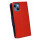cofi1453® Buch Tasche "Fancy" kompatibel mit iPhone 13 Handy Hülle Etui Brieftasche Schutzhülle mit Standfunktion, Kartenfach Rot-Blau