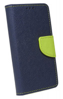 cofi1453® Buch Tasche "Fancy" kompatibel mit iPhone 13 Pro Max Handy Hülle Etui Brieftasche Schutzhülle mit Standfunktion, Kartenfach Blau-Grün
