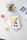Zellerfeld Trendmax 2-teilig Service Platte Eckig aus Porzellan mit gold umrandung für Snacks Obst Pasta