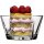 Pashabahçe 53043 Royal Deckelschale 6-Teilig Glasschalen Schalen Glasschale Dessertschale Küche Aufbewahrung