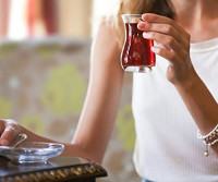 Türkisches Teegläser Set, traditionelles Tee-Set mit modernem Design, Teetassen und Kaffeebecher, klare Gläser, 175ml, spülmaschinenfest, Tee-Gläser-Set, Teetassen