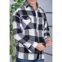 Megaman Jeans H-262 Flanellhemd Kariert Hemd...