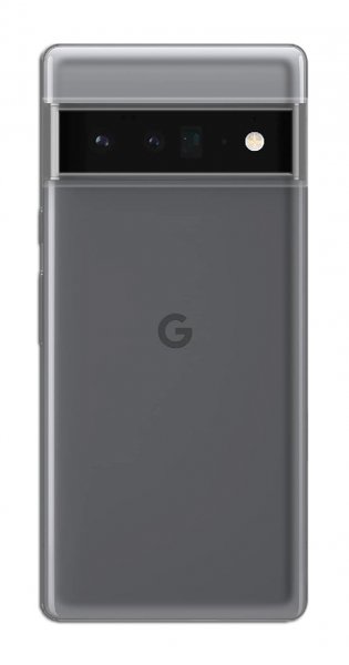 cofi1453® Silikon Hülle Basic kompatibel mit Google Pixel 6 Pro Case TPU Soft Handy Cover Schutz Transparent
